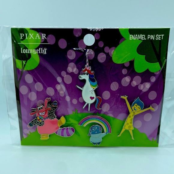 Loungefly Other - Loungefly-Pixar Inside Out Enamel Pin Set